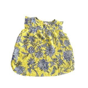 Ann Taylor Loft Floral Tank Top size MP